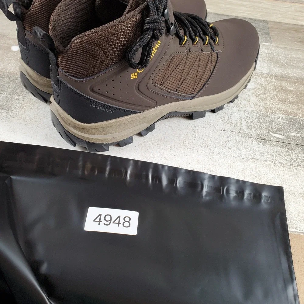 Columbia Transverse Mens Hiking Shoes Sz 11 W Cordovan Leather & Mesh Waterproof